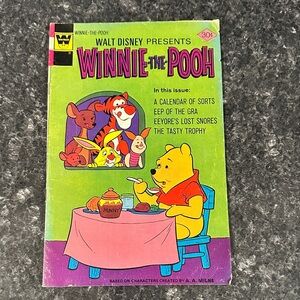 Disney Winnie the Pooh Comic Book #2 May 1977 Whitman Variant